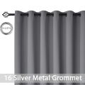 Grey Sliding Door Curtains